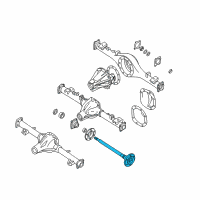 OEM Nissan Pathfinder Shaft Rear Axle Diagram - 38164-11G60