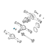 OEM 1999 Nissan Frontier Seal-Oil Rear Diagram - 43252-VW000