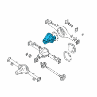 OEM 2000 Nissan Xterra Carrier Complete-Gear, Final Drive Diagram - 38310-S6170