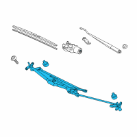 OEM 2014 Honda Civic Link, FR. Wiper (LH) Diagram - 76530-TR0-A01