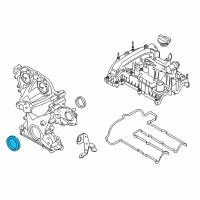 OEM Ford Focus Front Seal Diagram - CM5Z-6700-B