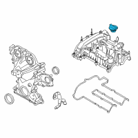 OEM Ford Filler Cap Diagram - F2GZ-6766-H