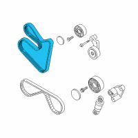 OEM BMW Ribbed V-Belt Diagram - 11-28-7-833-265