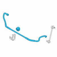 OEM 2013 BMW ActiveHybrid 3 Stabilizer Front With Rubber Mounting Diagram - 31-35-6-792-118