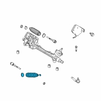 OEM 2011 Mercury Milan Boot Kit Diagram - AE5Z-3332-A