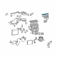 OEM Jeep Grand Cherokee Seal-Air Inlet Diagram - 5143114AB