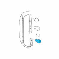 OEM 2016 Ram ProMaster City Bulb Diagram - 68150122AA