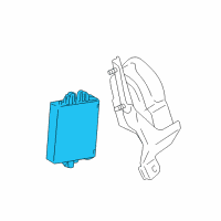 OEM 2014 Lexus GS350 Immobilizer Control Module Diagram - 89784-33030