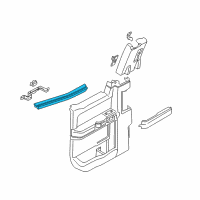 OEM 2022 Ford F-350 Super Duty Belt Weatherstrip Diagram - FL3Z-1825860-B