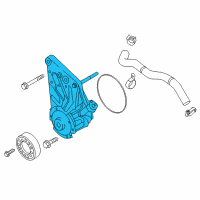 OEM 2018 Nissan Titan XD Pump Assy-Vacuum Diagram - 14650-EZ40B
