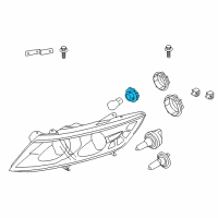 OEM 2015 Kia Optima Head Lamp Lead Wire Assembly Diagram - 921504C500