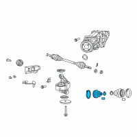 OEM 2008 Jeep Patriot *BOOTPKG-HALFSHAFT Diagram - 68127815AA