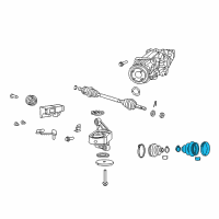 OEM 2011 Jeep Compass *BOOTPKG-HALFSHAFT Diagram - 68127822AA