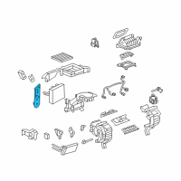 OEM 2015 GMC Terrain Evaporator Core Seal Diagram - 25952926