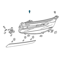 OEM 2022 Honda Accord Bolt-Wash, 6X16 Diagram - 90106-TK4-A00