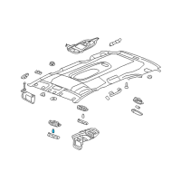 OEM 2007 Buick Rainier Car Bulbs Diagram - 19115099