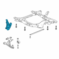 OEM 2021 Chevrolet Equinox Knuckle Diagram - 84210077