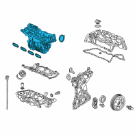 OEM Honda Civic Manifold Complete, Int Diagram - 17100-5BA-A01