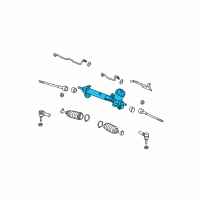 OEM 2006 Cadillac DTS Gear Asm, Steering (Remanufacture) <See Guide/Contact Bfo> Diagram - 19330570