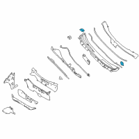 OEM 2016 Nissan Rogue Plug Diagram - 01658-01071
