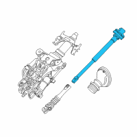 OEM BMW M6 Gran Coupe Steering Shaft Diagram - 32-30-6-776-108