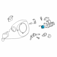 OEM Nissan Pathfinder Switch-Ignition Diagram - 48750-0M010