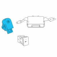 OEM 2009 Toyota Land Cruiser Buzzer Switch Diagram - 89343-30010