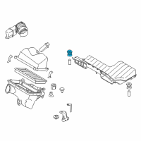 OEM Infiniti M56 Mounting Rubber Diagram - 16557-JN20A