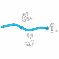 OEM 2014 Lexus IS F Bar, STABILIZER Diagram - 48811-53070