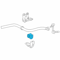 OEM 2009 Lexus IS F Bush, STABILIZER Diagram - 48815-53060