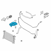 OEM Ford Focus Reservoir Diagram - 8S4Z-8A080-A