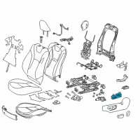 OEM 2018 Toyota Prius Prime Seat Switch Diagram - 84922-47010