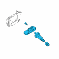 OEM Kia Tire Pressure Monitoring Sensor Diagram - 52933J5000