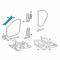 OEM 2022 Lexus UX250h GARNISH Assembly, FR PIL Diagram - 62210-76030-C2