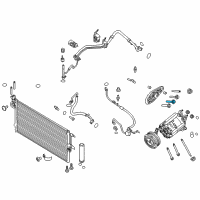 OEM Ford Explorer Bracket Bolt Diagram - -W500113-S442