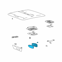 OEM Hyundai XG350 Lamp Assembly-Rear Personal, LH Diagram - 92650-39000-CI