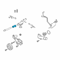 OEM Lincoln MKX Outlet Tube Diagram - FL3Z-8592-C