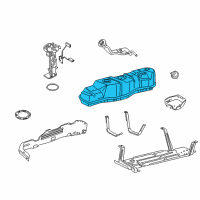 OEM 2008 Lincoln Mark LT Fuel Tank Diagram - 6L3Z-9002-J