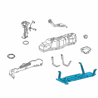 OEM Lincoln Skid Plate Diagram - 7L3Z-9A147-C