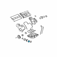 OEM Saturn LW2 Filter Cover Seal Diagram - 9192426