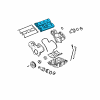 OEM 2001 Cadillac Catera Valve Cover Diagram - 55351452