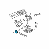 OEM Saturn Pulley Diagram - 13101722