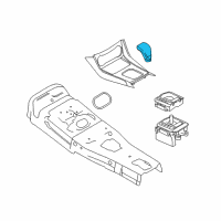 OEM Infiniti Knob Assy-Control Lever, Auto Diagram - 34910-5DA0A