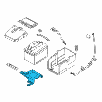 OEM Lincoln Motor Mount Reinforcement Diagram - CP9Z-6K034-A