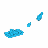 OEM 2005 Toyota Land Cruiser License Lamp Diagram - 81270-60332