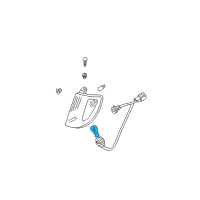 OEM 2000 Nissan Xterra Bulb Diagram - 26271-9B900