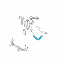 OEM 2011 Toyota Tacoma Lower Hose Diagram - 32942-37010