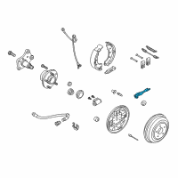 OEM Ford Adjuster Diagram - 2T1Z-2A225-D