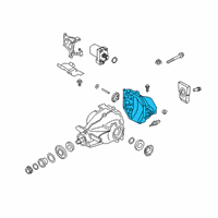 OEM 2021 Toyota GR Supra Axle Cover Diagram - 41108-WAA02