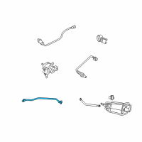 OEM Toyota Matrix Vent Hose Diagram - 77404-02080